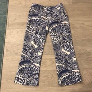 Lilly Pulitzer Blue Pants